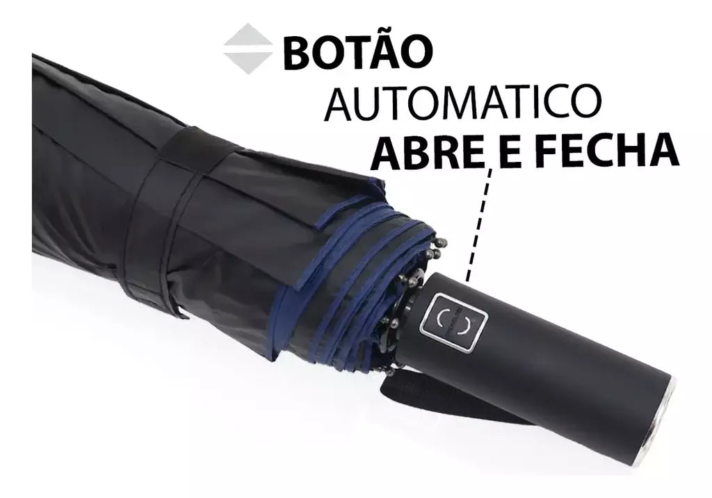 Guarda Chuva Compacto Abre e Fecha automatico 125cm