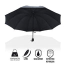 Guarda Chuva Compacto Em Fibra Ragnar 122cm