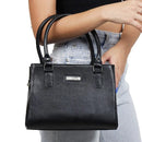 Bolsa de Couro Legitimo Baú Loutier Preta