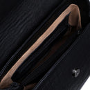 Bolsa de Couro de Legitimo Maleta Loutier Preta