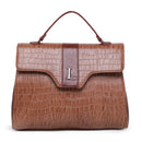 Bolsa de Couro de Legitimo Maleta Loutier Marrom