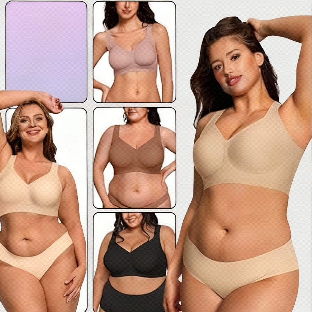 Sutiã modelador de gel sem aro