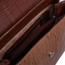 Bolsa de Couro de Legitimo Maleta Loutier Marrom