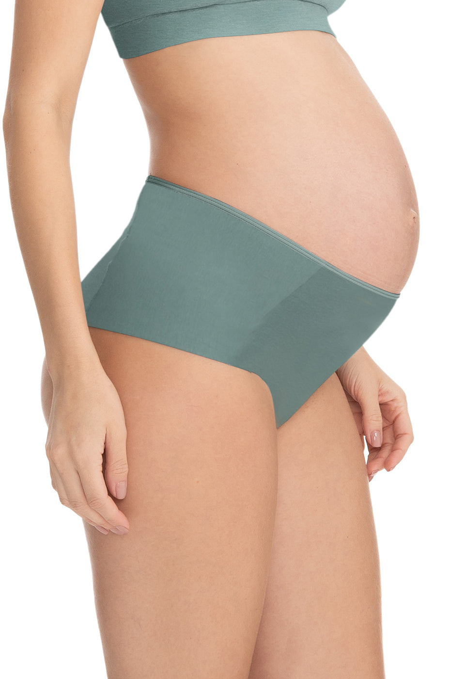 Calcinha Tanga Cintura Média Menta