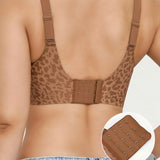 Sutiã de sustentação sem costura Leopardo