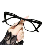 Armação de óculos de grau Feminino Estilo Gatinha Marrom
