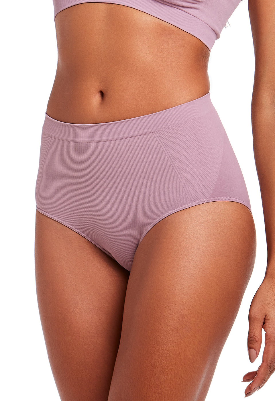 Calcinha Modeladora Cintura Alta Afina Cintura Lilac