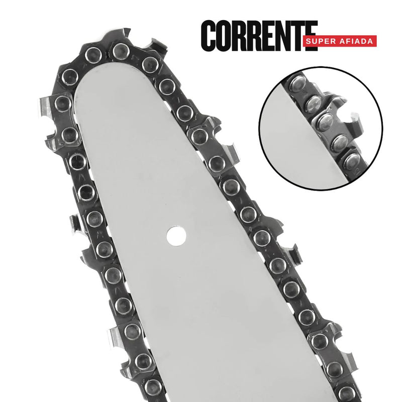 Motoserra Elétrica 48v 4 Polegadas a bateria portátil Turbine