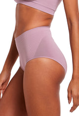 Calcinha Modeladora Cintura Alta Afina Cintura Lilac