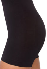 Body Modelador Macaquinho Emana Ameniza Celulite Preto