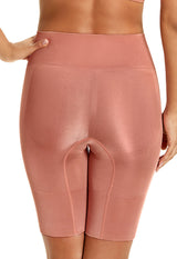 Bermuda Modeladora Cintura Alta Reduz Atrito Nas Coxas Bronzer