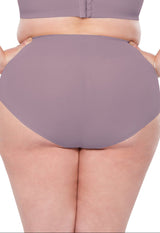 Calcinha Modeladora Cintura Alta Afina Cintura Lilac