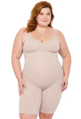 Body Modelador Macaquinho Sem Bojo Reduz Atrito Nas Coxas Base