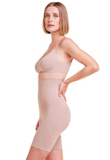 Bermuda Modeladora Abdominal Reduz Atrito Nas Coxas Base