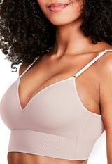 Sutiã Modelador Triangulo Com Bojo E Barbatana Valoriza Os Seios Blush