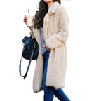 Casaco Felpudo Feminino Teddy de Inverno