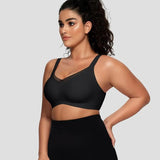 Sutiã feminino sem aro de alta sustentação