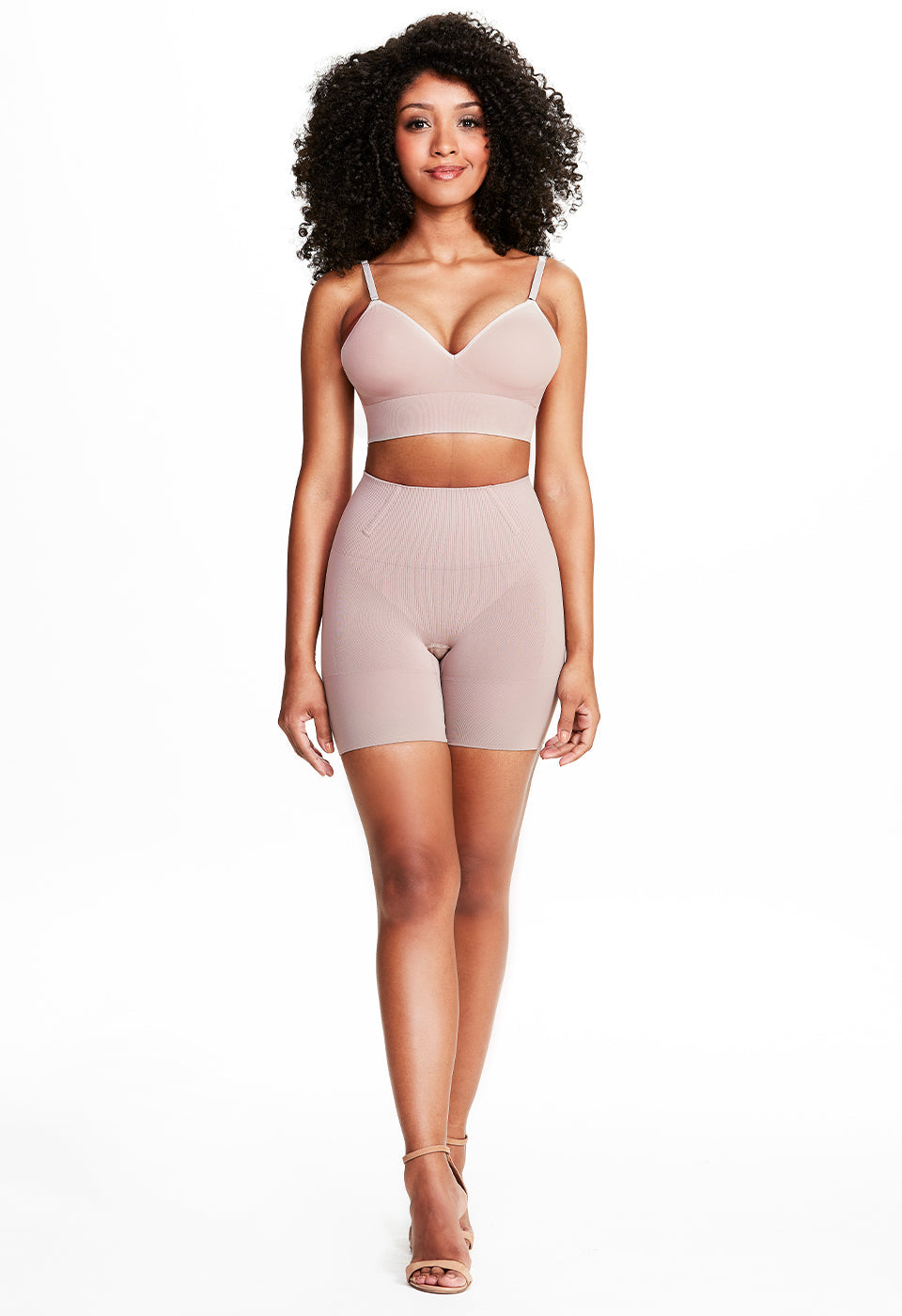 Sutiã Modelador Triangulo Com Bojo E Barbatana Valoriza Os Seios Blush