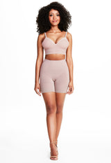 Sutiã Modelador Triangulo Com Bojo E Barbatana Valoriza Os Seios Blush