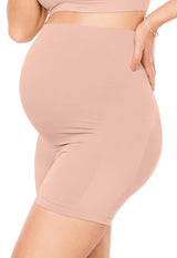 Bermuda Gestante Abdominal Cintura Alta Balm