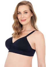 Sutiã Amamentação Com Bojo Suave Preto