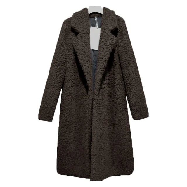 Casaco Felpudo Feminino Teddy de Inverno