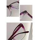 Armação de óculos de grau Feminino Estilo Gatinha Roxo
