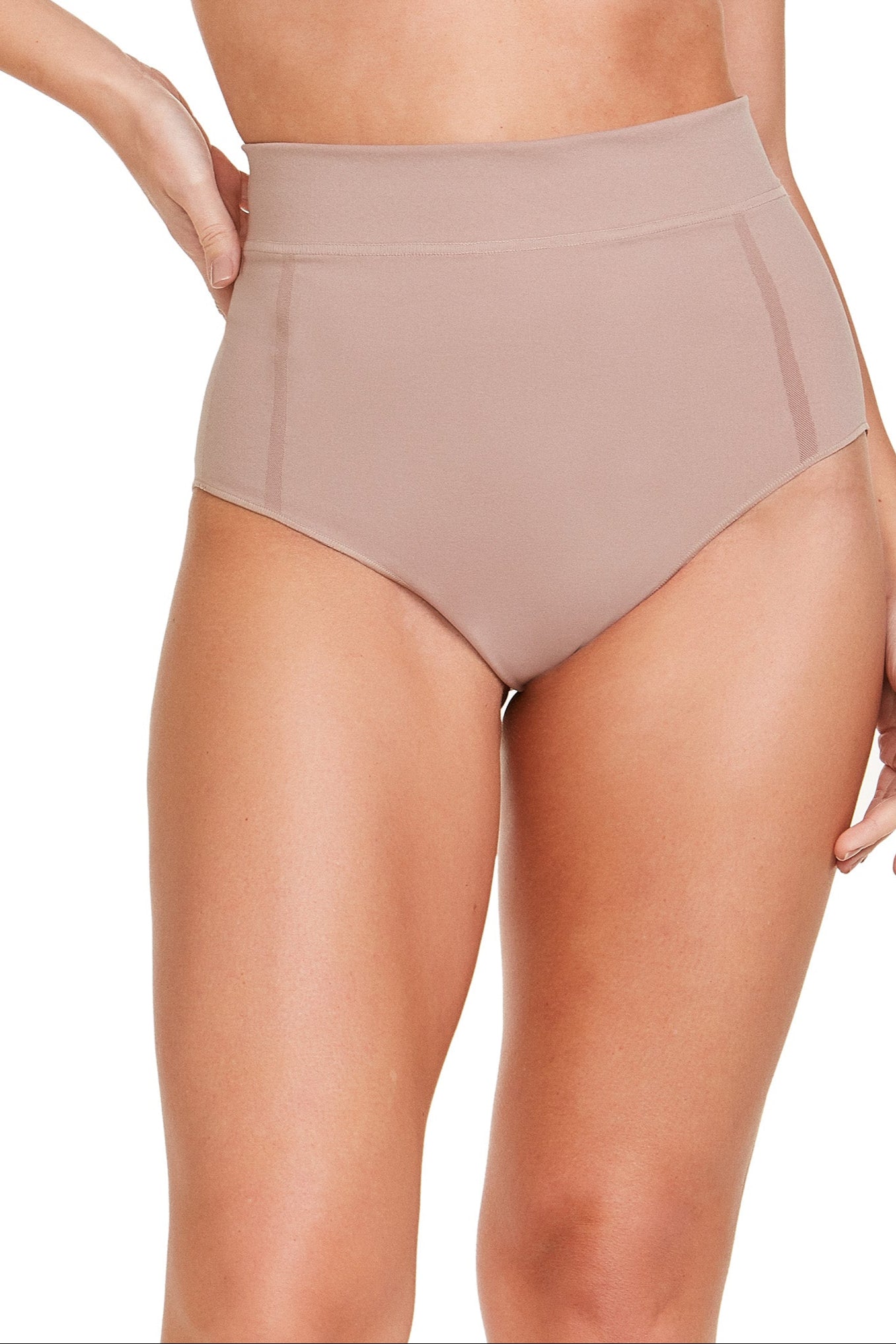 Calcinha Modeladora Cintura Alta Cavada Levanta Bumbum Base