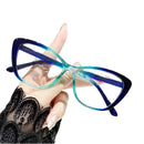 Armação de óculos de grau Feminino Estilo Gatinha Roxo