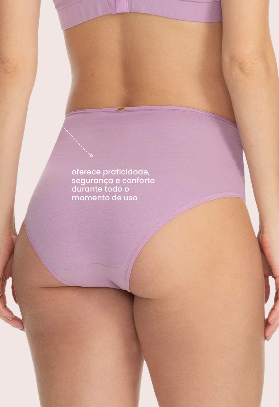 Calcinha Gestante Biquíni Marshmallow