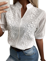 Blusa de Renda Sul Modas