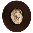Chapéu Fedora de Feltro Aba Dura 7,5cm