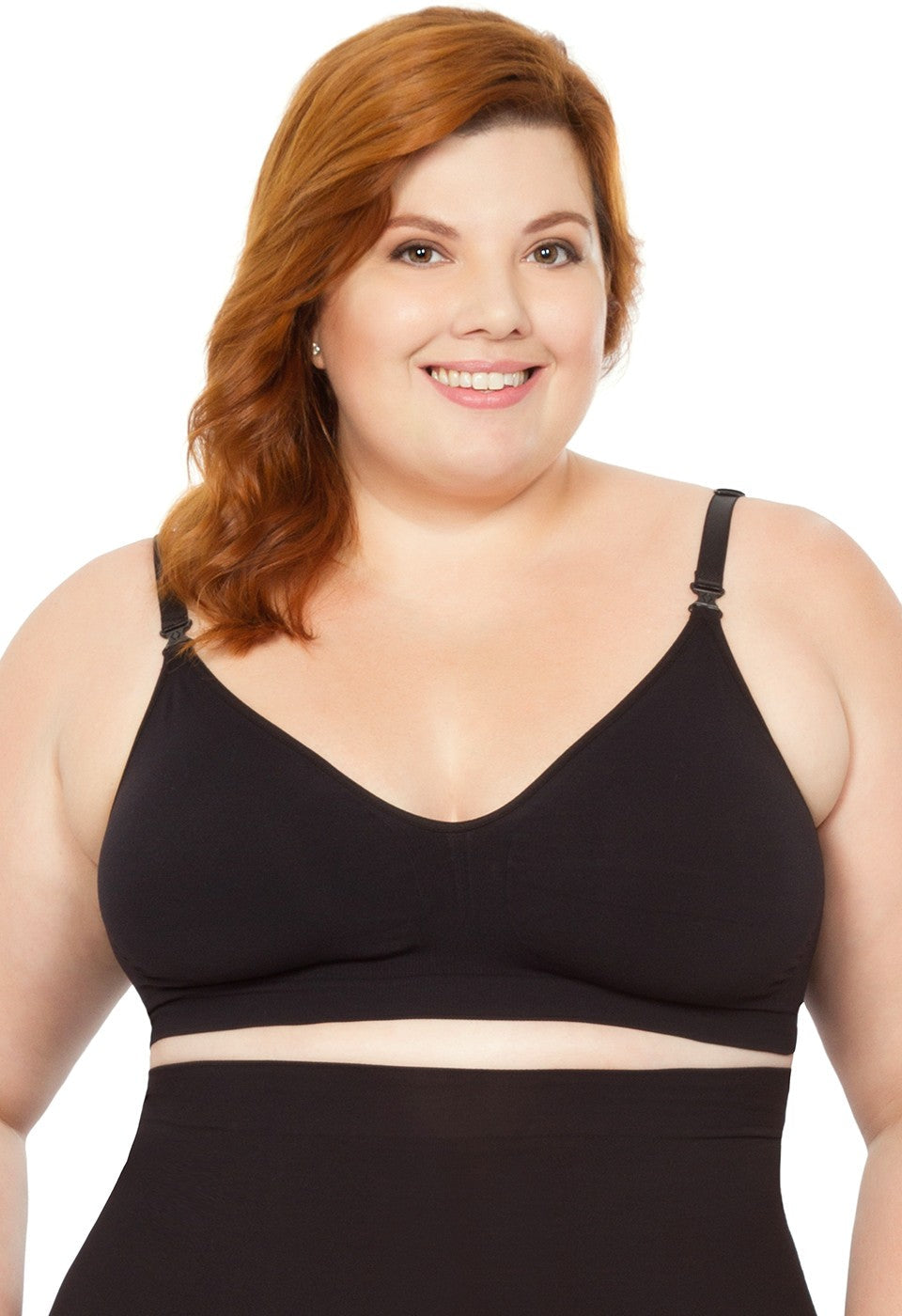 Sutiã Modelador Sustentação Sem Bojo Tecido Duplo Alças Removíveis Valoriza Os Seios Preto