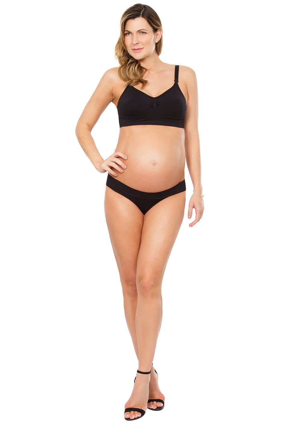Sutiã Amamentação Sem Bojo Preto
