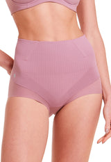 Calcinha Modeladora Cintura Alta Boxer Invisível Afina Cintura Boto