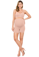 Bermuda Gestante Abdominal Cintura Alta Balm