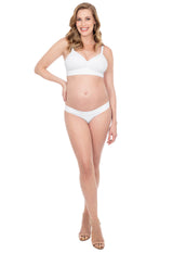 Sutiã Amamentação Com Bojo Suave Branco