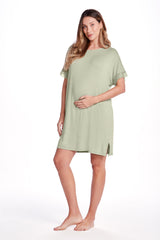 Camisola Manga Maternity Comfy Cidreira