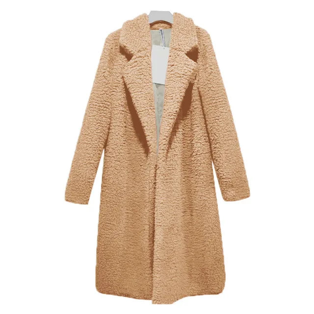 Casaco Felpudo Feminino Teddy de Inverno