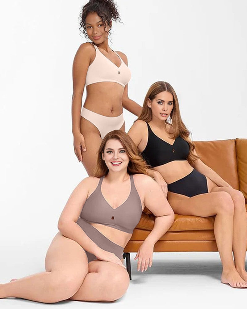 Sutiã invisível de silicone com efeito lifting