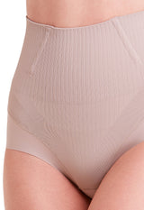 Calcinha Modeladora Cintura Alta Boxer Invisível Afina Cintura Cupuaçú