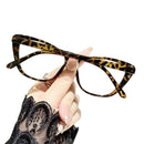 Armação de óculos de grau Feminino Estilo Gatinha Roxo