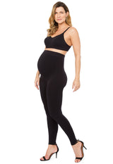 Legging Gestante Cintura Alta Preto
