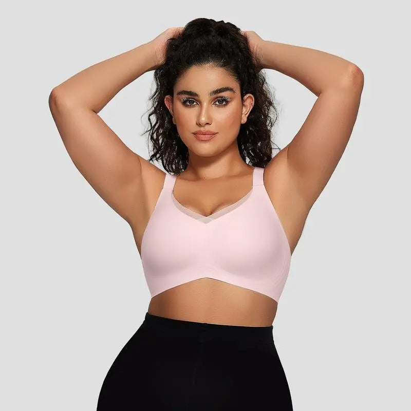 Sutiã feminino sem aro de alta sustentação