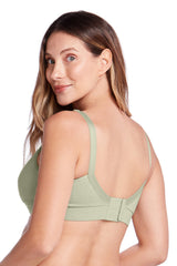 Sutiã Amamentação Sem Bojo Tecido Duplo Cidreira