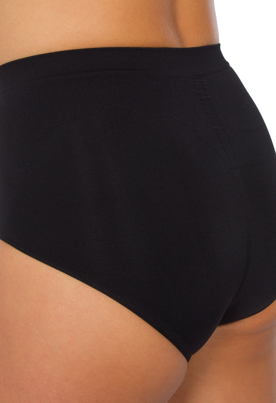 Calcinha Modeladora Cintura Alta Afina Cintura Preto