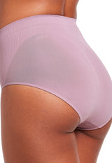 Calcinha Modeladora Cintura Alta Afina Cintura Lilac