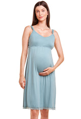 Camisola Amamentação Viscose Menta