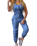 Macacão com suspensório Ana Bella