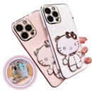Case Hello Kitty com espelho Para iPhone
